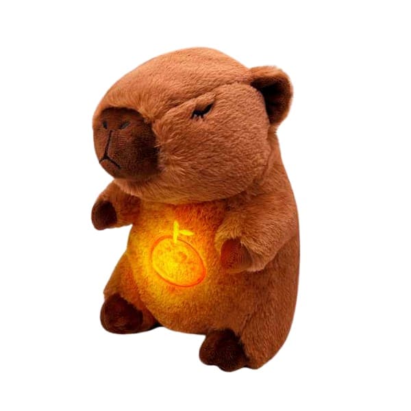 Capibara Zen "CalmBuddy" - Peluche con Luz y Respiración Relajante - Imagen 4