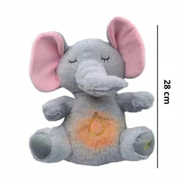 Elefante Terapéutico "SereneFlow" - Peluche con Luz y Respiración Calmante - Imagen 4