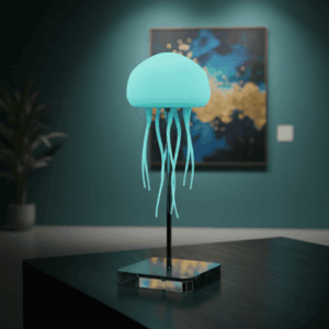 Lámpara LED Medusa Flotante - Ambiente Acuático RGB y Recargable