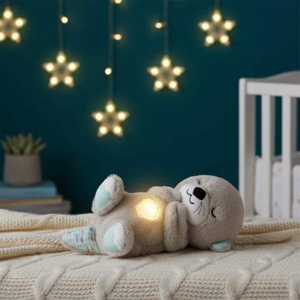 Nutria Dulces Sueños - Peluche con Luz y Respiración Relajante - Imagen 2